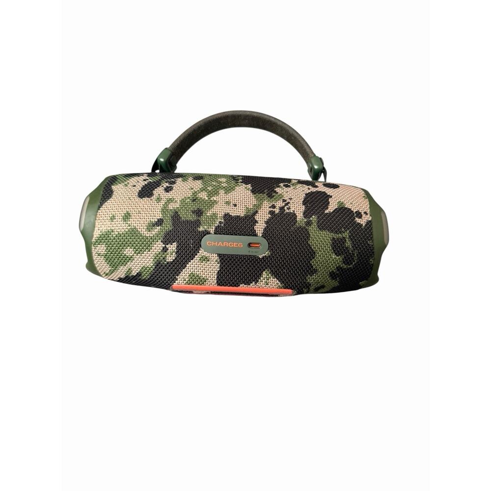 JBL Charge 5 Camouflage Bluetooth Waterproof Portable Speaker - Picture 7 of 8